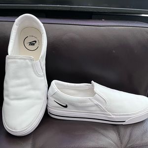 Nike Court Legacy Womens Slip on Shoes Size 10